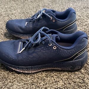 Under Armour HOVR Machina Midnight Blue/Pink Athletic Sneakers size 9
